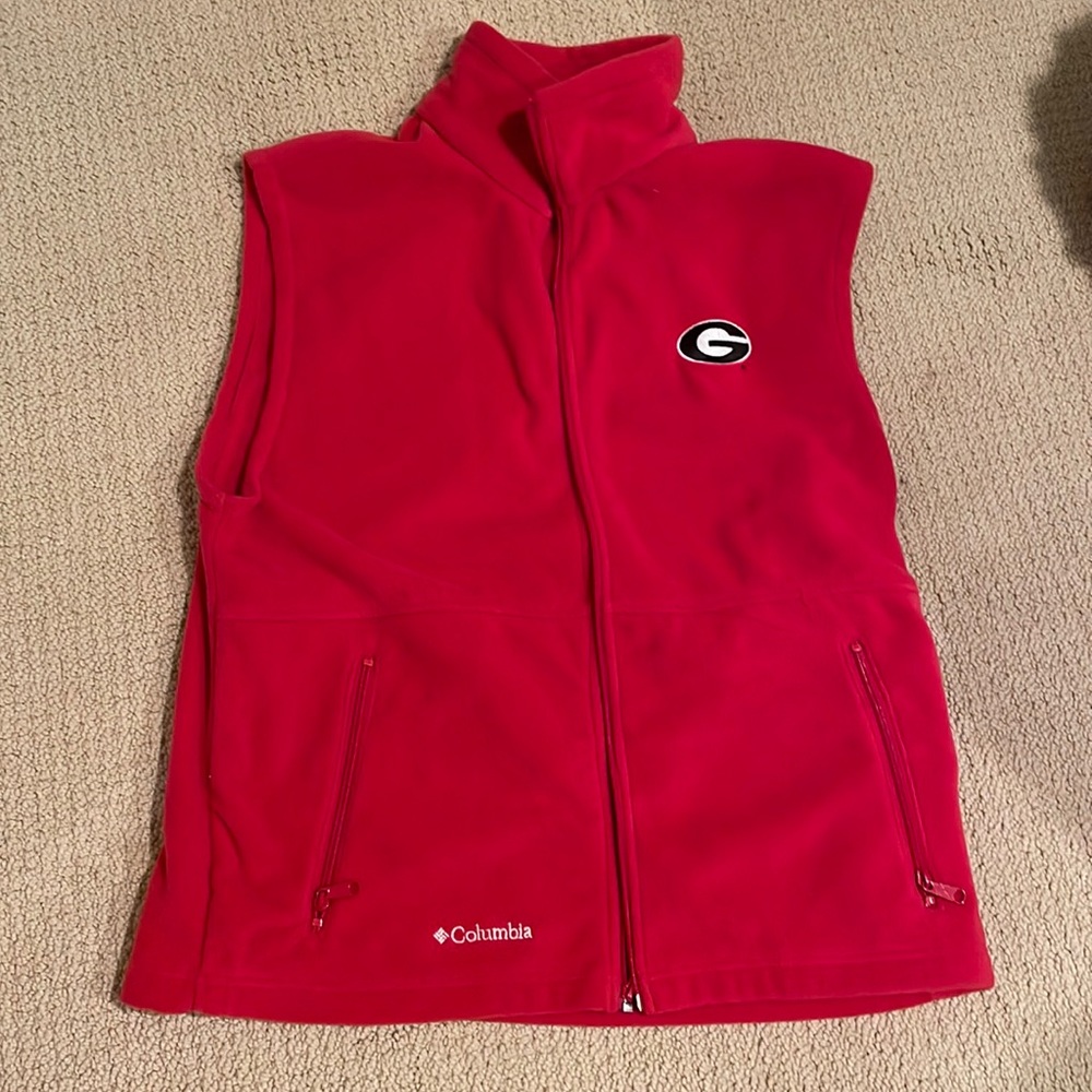 red UGA vest